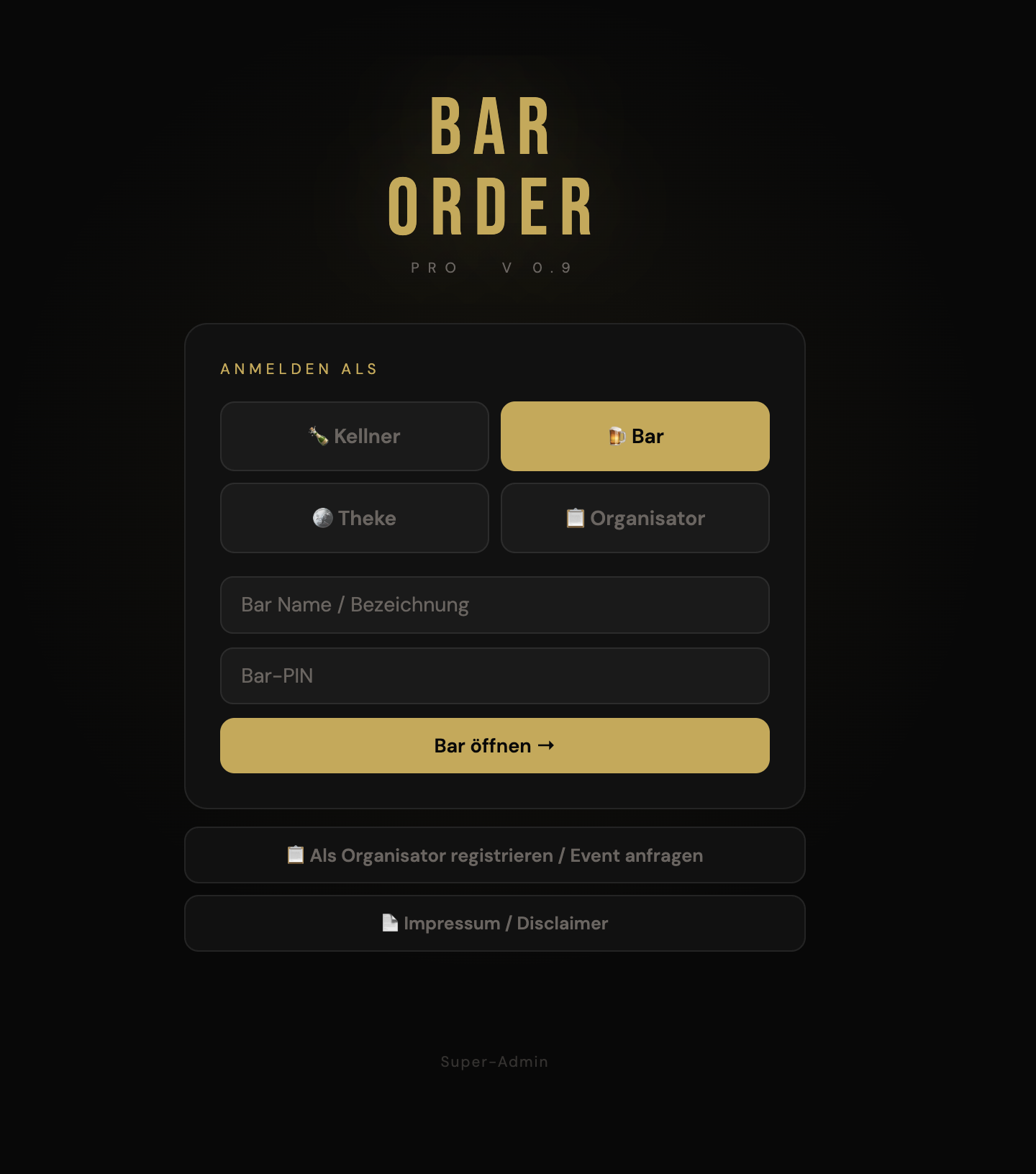 BarOrder Pro by SchniderTechnik KG — Portfolio 4